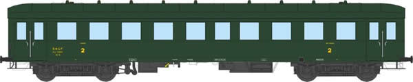 REE Modeles VB-36102 - French SNCF BASTILLE Bmyf Green 306, SNCF Era III N°14908